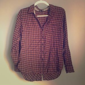 Lucky brand plaid shirt